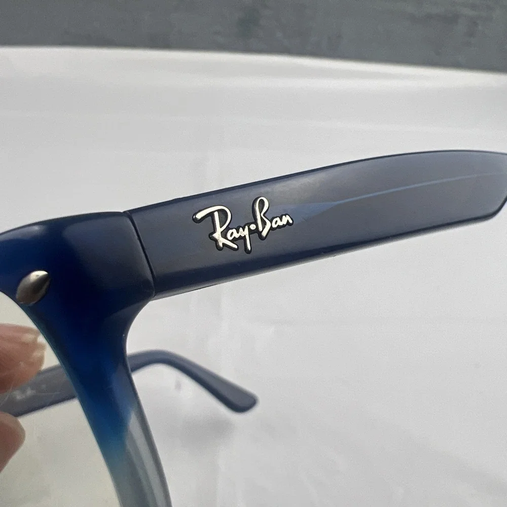 Ray-Ban RB1528 3581 Boys  Eyeglasses Blue Square Full Rim 48-16-130 Frames Only